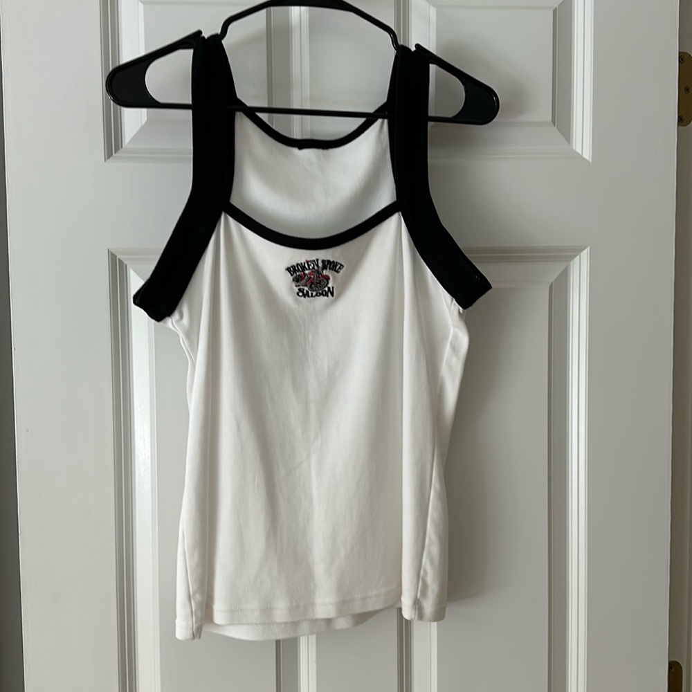 Motorcycle tank top from Broken Spoke Saloon in Daytona Florida - Picture 4 of 4